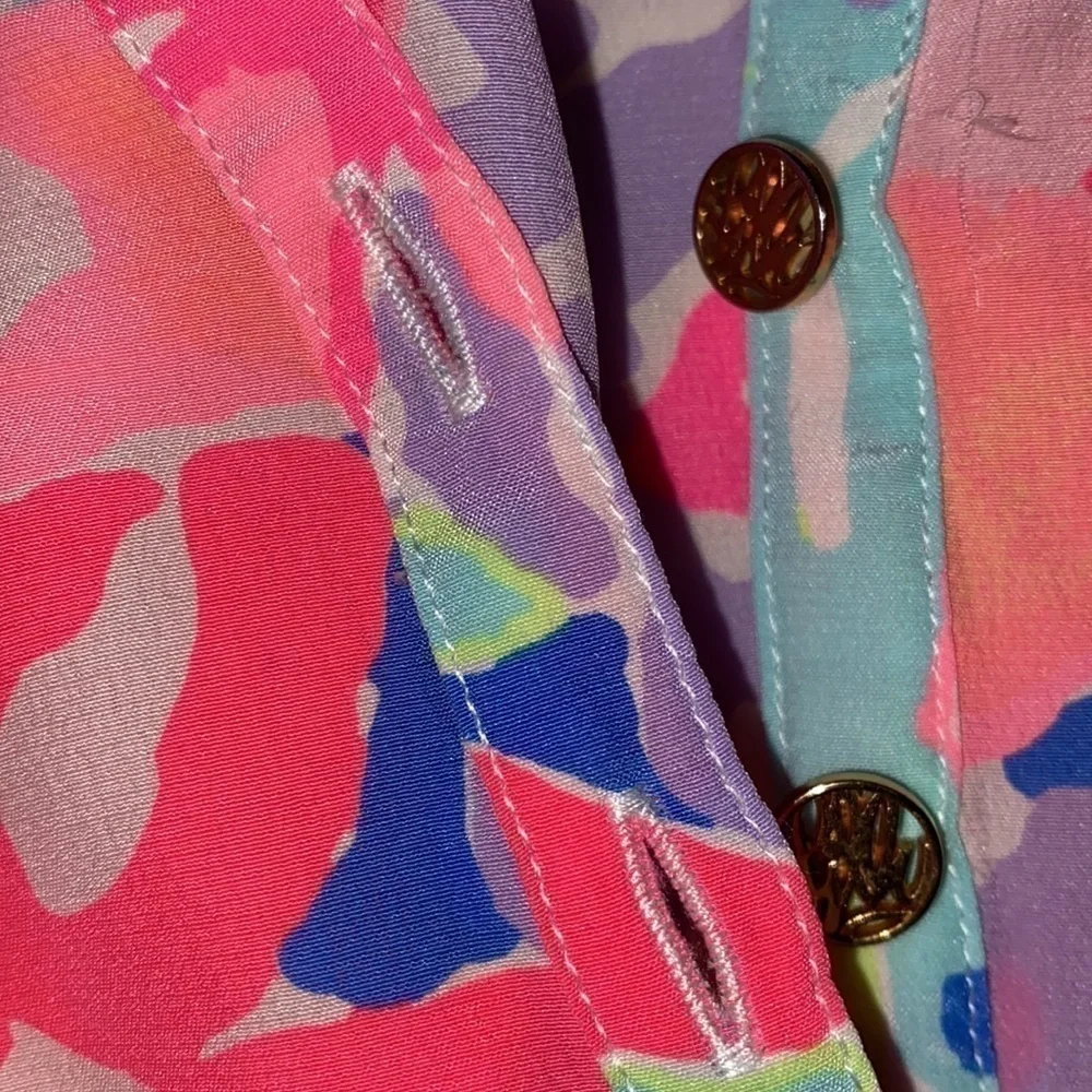 Lilly Pulitzer Bailey Top Playa Hermosa XXS - Picture 10 of 12